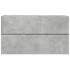 Armario pared baño madera ingeniería gris hormigón