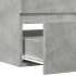 Armario pared baño madera ingeniería gris hormigón