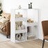Separador de ambientes madera ingeniería blanco 100x33x115