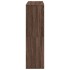 Separador de ambientes madera marrón roble 100x33x115