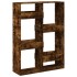 Separador de ambientes madera roble ahumado 100x33x135