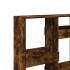 Separador de ambientes madera roble ahumado 100x33x135