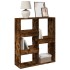 Separador de ambientes madera roble ahumado 100x33x115
