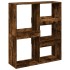 Separador de ambientes madera roble ahumado 100x33x115