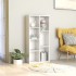 Estantería madera contrachapada blanco brillante 50x25x106