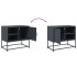 Mueble para TV de acero rosa 100,5x39x60,5
