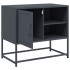 Mueble para TV de acero rosa 100,5x39x60,5