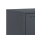Mueble para TV de acero rosa 100,5x39x60,5