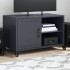 Mueble de TV acero gris antracita 68x39x43,5