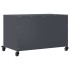 Mueble de TV acero gris antracita 68x39x43,5