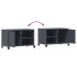 Mueble de TV acero gris antracita 68x39x43,5