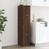 Armario botiquín madera ingeniería marrón roble 30x41x144,5