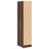 Armario botiquín madera ingeniería marrón roble 30x41x144,5