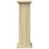 Pedestal expositor con almacenaje roble Sonoma 31x30x90