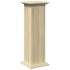 Pedestal expositor con almacenaje roble Sonoma 31x30x90