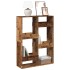 Estantería de madera de ingeniería envejecida 100x33x135