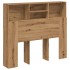 Cabecero armario madera roble artisian 120x19x103,5