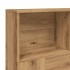 Cabecero armario madera roble artisian 120x19x103,5