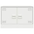Mueble para TV de acero blanco 67x39x44