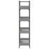 Librería de 4 estantes madera gris Sonoma 100x33x145,5