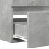 Armario para lavabo contrachapada gris hormigón 100x38,5x45
