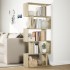 Librería divisora 5 niveles madera roble Sonoma 70x24x161