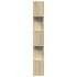 Librería divisora 5 niveles madera roble Sonoma 70x24x161