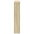Borde de chimenea madera ingeniería roble Sonoma 100x20x100