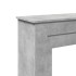 Borde de chimenea madera ingeniería gris hormigón 90x30x90