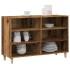 Aparador de madera ingeniería madera envejecida 103,5x35x70