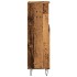 Armario de baño madera de ingeniería envejecida 30x30x100