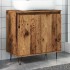 Armario de baño madera de ingeniería envejecida 58x33x60