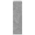 Librería divisora madera gris hormigón 69,5x29x103,5