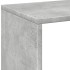 Librería divisora madera gris hormigón 69,5x29x103,5