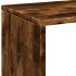 Librería divisora madera roble ahumado 102x29x103,5