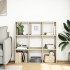 Librería divisor madera ingeniería roble Sonoma 102x29x103,5