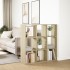 Librería divisor madera ingeniería roble Sonoma 102x29x103,5