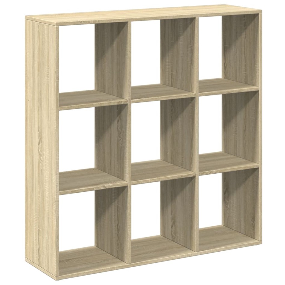 Librería divisor madera ingeniería roble Sonoma 102x29x103,5