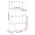 Librería divisora 4 niveles madera roble Sonoma 70x24x129