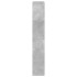 Estantería de madera de ingeniería gris hormigón 60x20x120