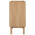 Mueble de lavabo de baño OTTA madera maciza de pino 59x40x80