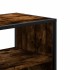 Mueble TV metal y madera contrachapada roble humo
