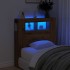 Cabecero LED madera ingeniería roble artisan 100x18,5x103,5