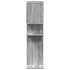 Librería divisora madera ingeniería gris Sonoma 92x29x112