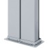 Toldo lateral retráctil negro 220x600