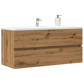 Armario lavabo madera ingeniería roble artisan 100x38,5x45