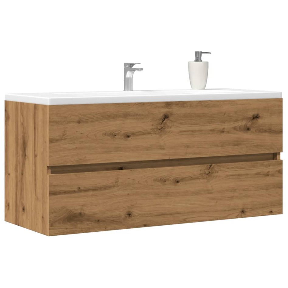 Armario lavabo madera ingeniería roble artisan 100x38,5x45