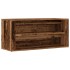 Banco zapatero madera ingeniería madera envejecida 100x35x45