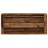 Banco zapatero madera ingeniería madera envejecida 100x35x45