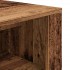 Banco zapatero madera ingeniería madera envejecida 100x35x45
